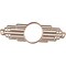 Ekena Millwork Elizabeth Wood Fretwork Pierced Ceiling Medallion, Alder, 18"W x 9"H x 5"IW x 8 1/2"IH x 3/8"T CMWP18X09X0375EBAL - alternate 3